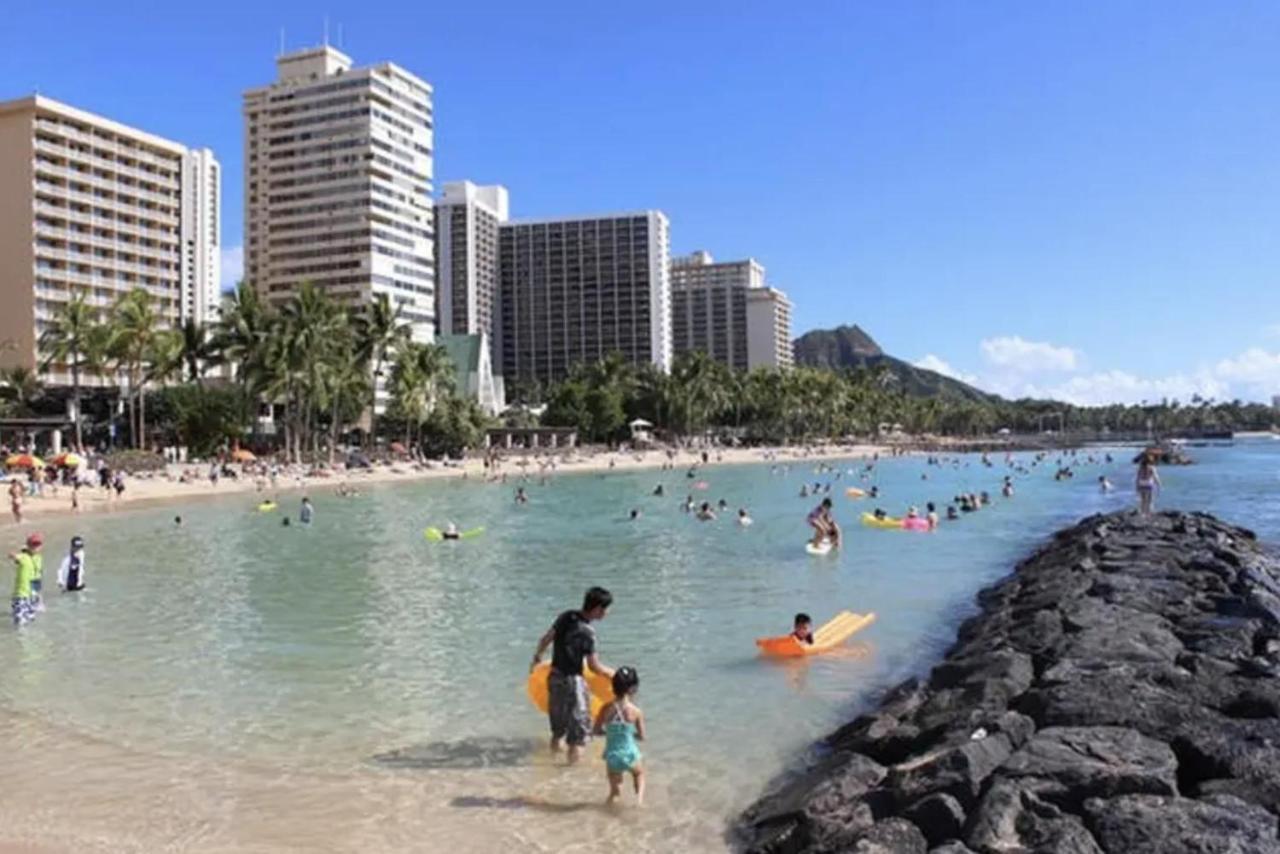 Kuhio Condo 810 Honolulu Exteriör bild